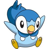 Disegno di Pokemon Piplup a colori