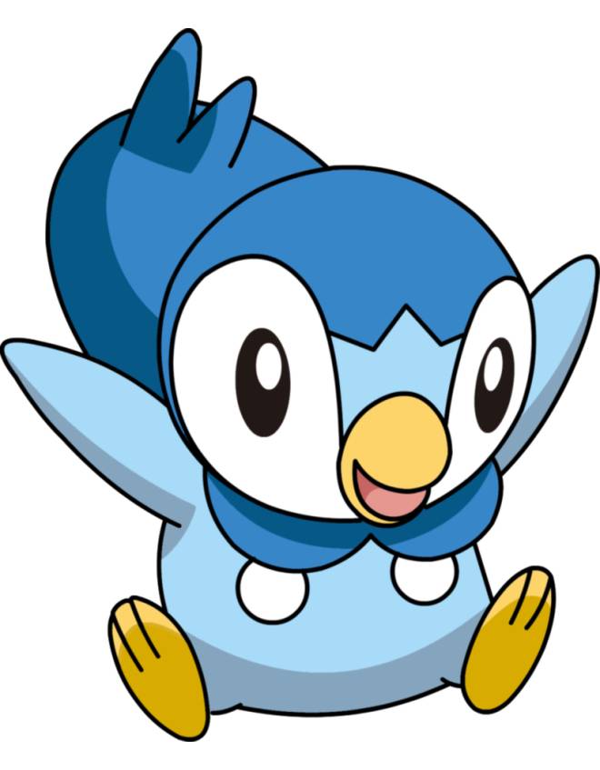 disegno di Pokemon Piplup a colori