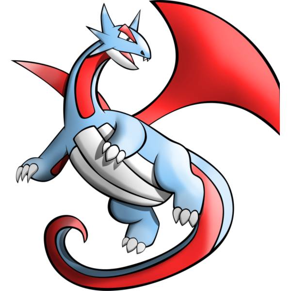 Disegno di Pokemon Salamence a colori