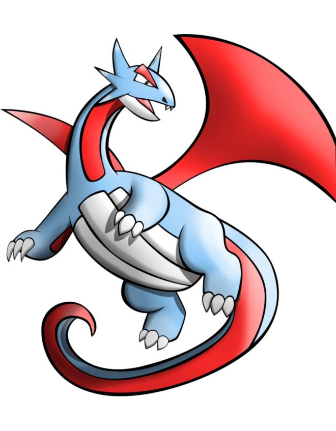 disegno di Pokemon Salamence a colori