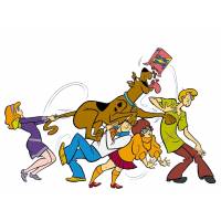 Disegno di Scooby Doo & Co. a colori