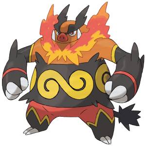 Disegno di Emboar Pokemon a colori