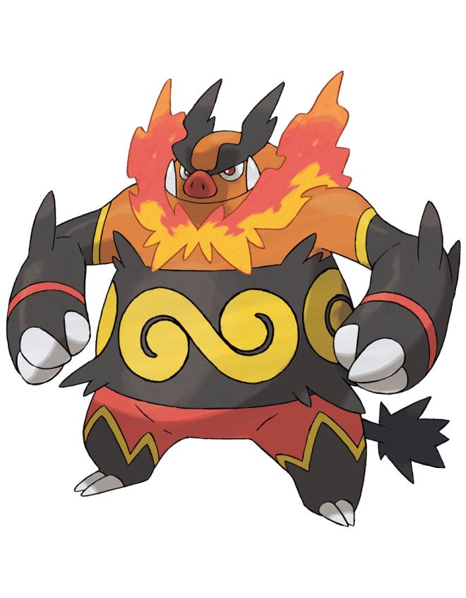 disegno di Emboar Pokemon  a colori