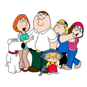 Disegno di Famiglia Griffin a colori