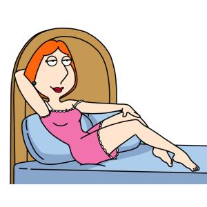 Disegno di Lois Griffin a colori