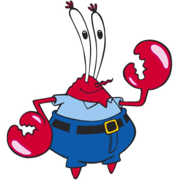 Disegno di Mr Krabs a colori