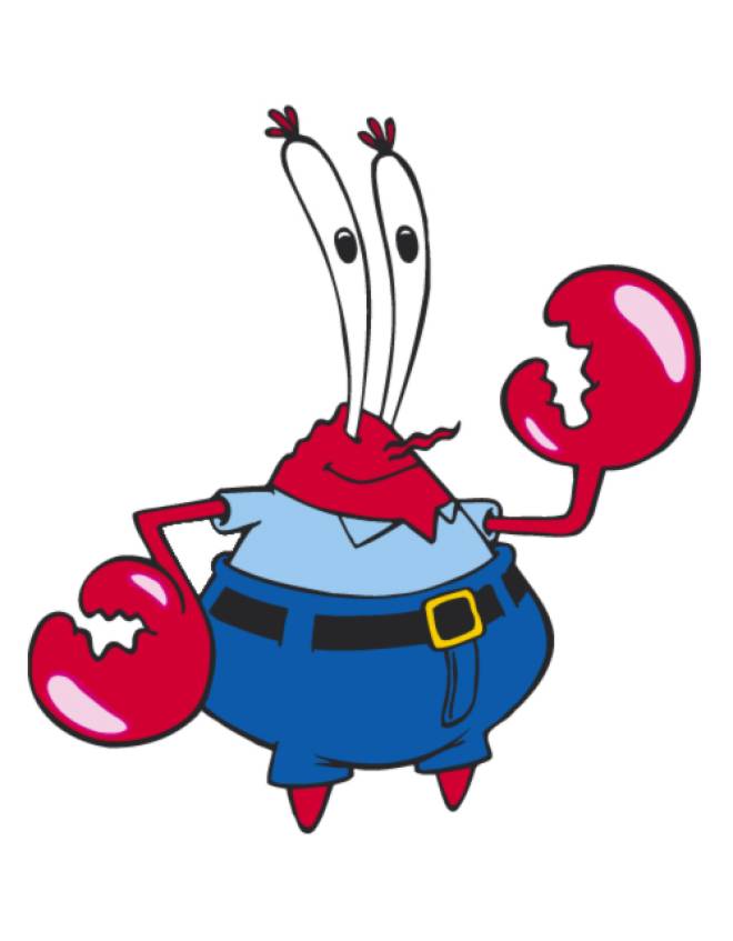 disegno di Mr Krabs a colori