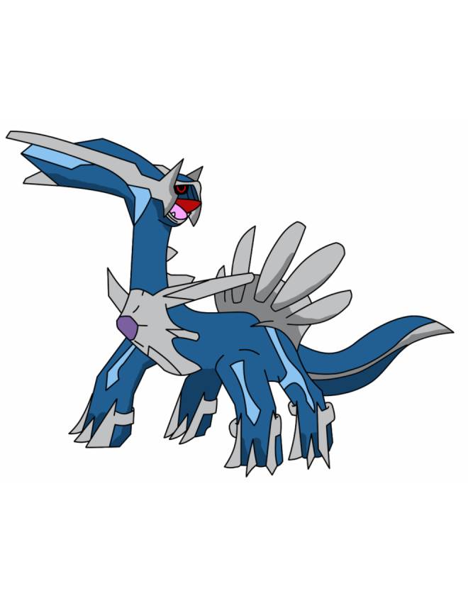 disegno di Pokemon Dialga a colori