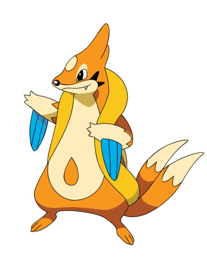 disegno di Pokemon Floatzel a colori