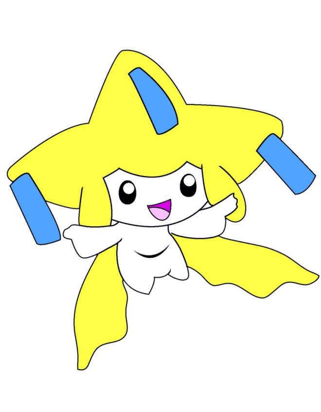 disegno di Pokemon Jirachi a colori