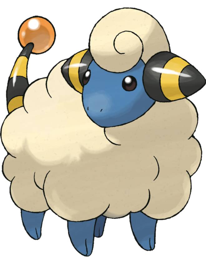 disegno di Pokemon Mareep a colori