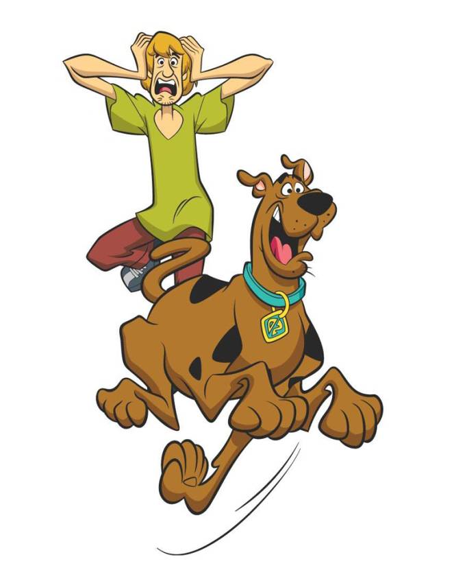 disegno di Scooby Doo e Shaggy Rogers a colori