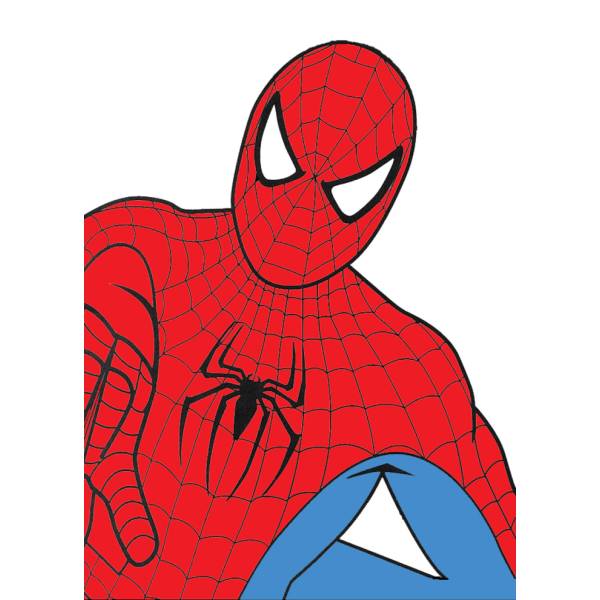 Disegno di Spiderman a colori