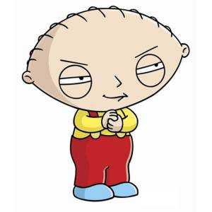 Disegno di Stewie Griffin a colori