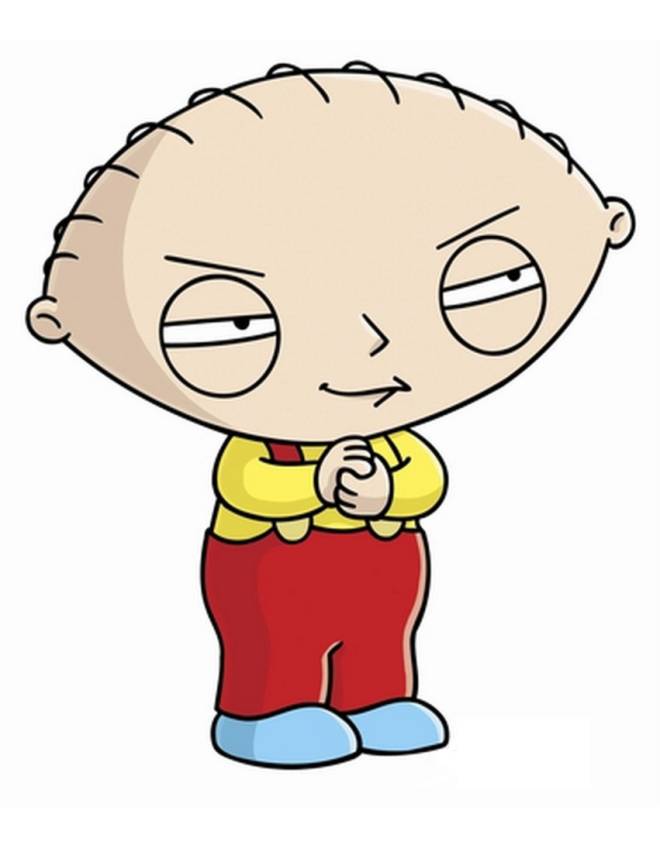 disegno di Stewie Griffin a colori