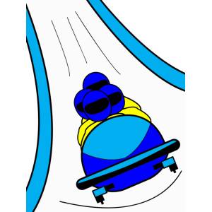 Disegno di Bob sulla Neve a colori