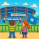 Disegno di Tifosi allo Stadio Maradona Napoli a colori