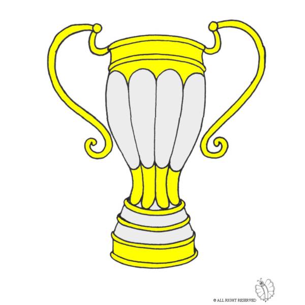 Disegno di Trofeo a colori