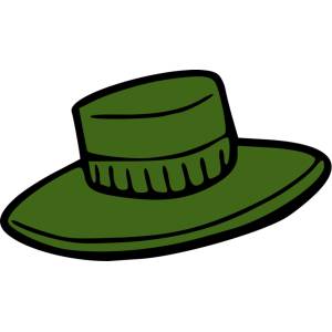 Disegno di Cappello a colori