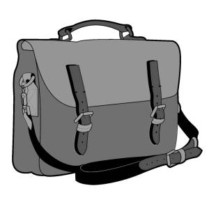 Disegno di Borsa da Lavoro a colori