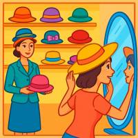 disegno di Negozio di Cappelli  a colori
