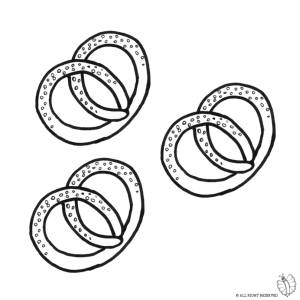 Disegno di Biscotti di Natale da colorare