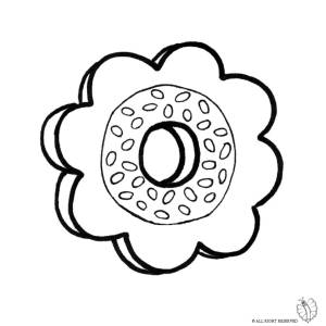 Disegno di Biscotto  da colorare