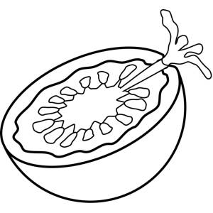 disegno di Pomodoro da colorare