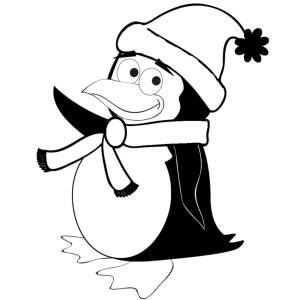 Disegno di Pinguino da colorare