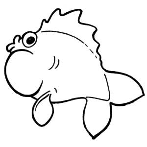 Disegno di Il Pesce Palla da colorare