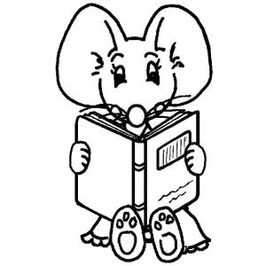 Disegno di Topino da colorare