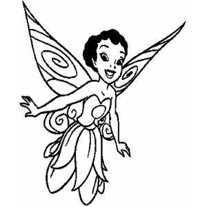 Disegno di La Bella Fatina da colorare