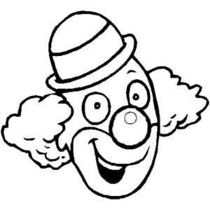 disegno di Clown da colorare