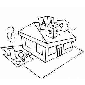 Disegno di Asilo da colorare