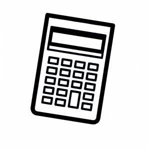 Disegno di Calcolatrice da colorare