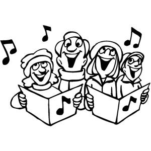 Disegno di Il Coro da colorare