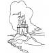 Disegno di Castello Incantato da colorare