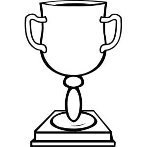 disegno di Coppa da colorare