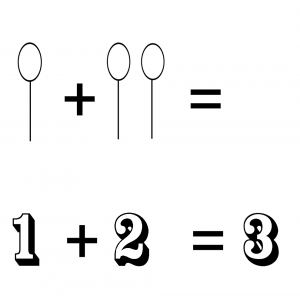 Disegno di Addizioni per Bambini da colorare