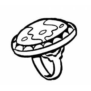 Disegno di Anello Magico da colorare