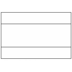 Disegno di Bandiera Spagnola da colorare