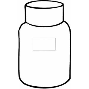 Disegno di Barattolo da colorare
