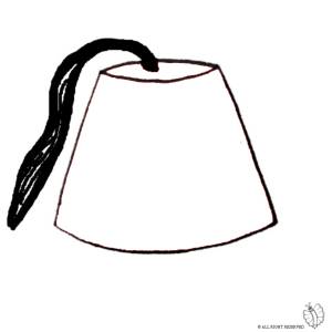 Disegno di Cappello Turco da colorare