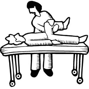 Disegno di Fisioterapista da colorare