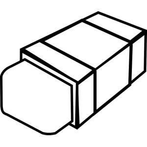 Disegno di Gomma per Cancellare da colorare