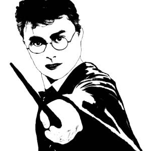 Disegno di Harry Potter da colorare