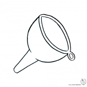 Disegno di Imbuto da colorare