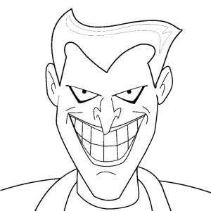 Disegno di Joker da colorare
