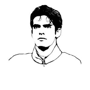 Disegno di Kakà da colorare