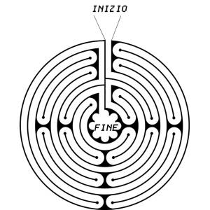 Disegno di Labirinto da colorare